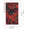 Rose schwarze Katze - quadratischer Bohrer Diamantmalerei - 45*75cm (gro&szlig;e Gr&ouml;&szlig;e)