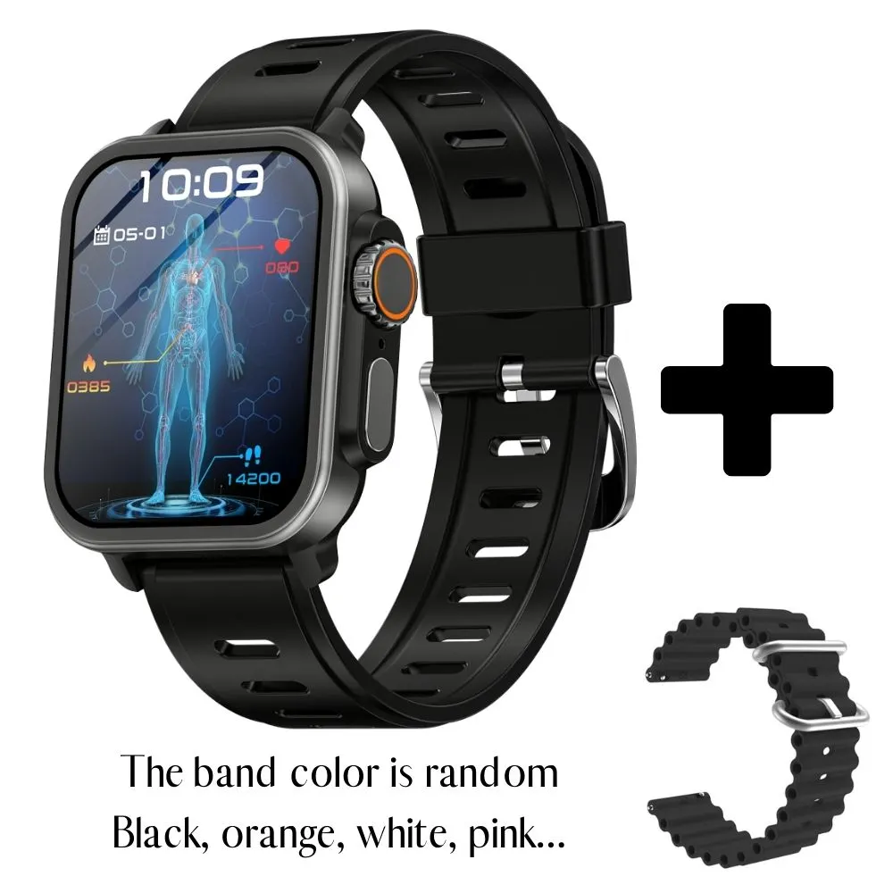 Blood Pressure Blood oxygen Sleep Monitoring Waterproof Smartwatch