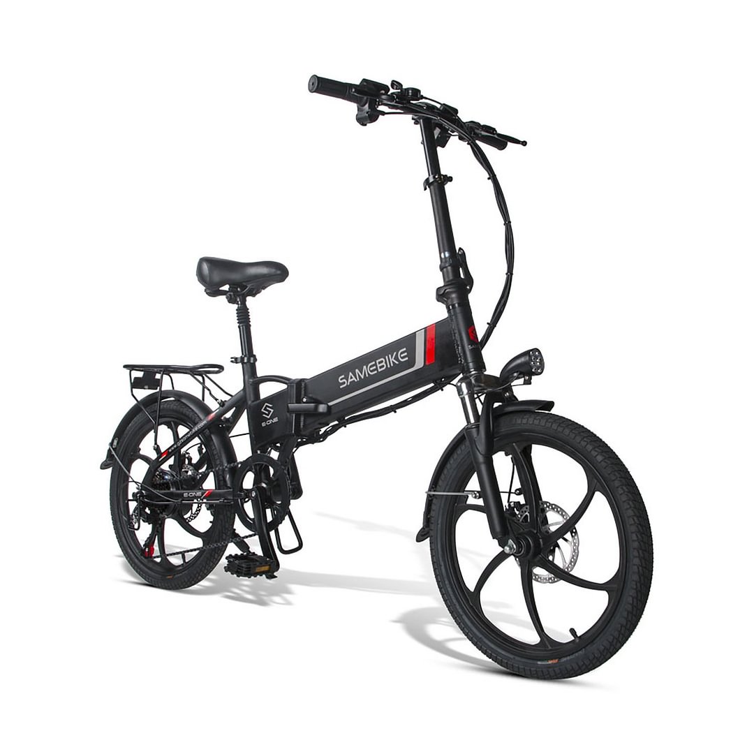 SAMEBIKE 20LVXD30 Folding Electric Bike 20 Inch Tires 350W Motor 10.4Ah ...