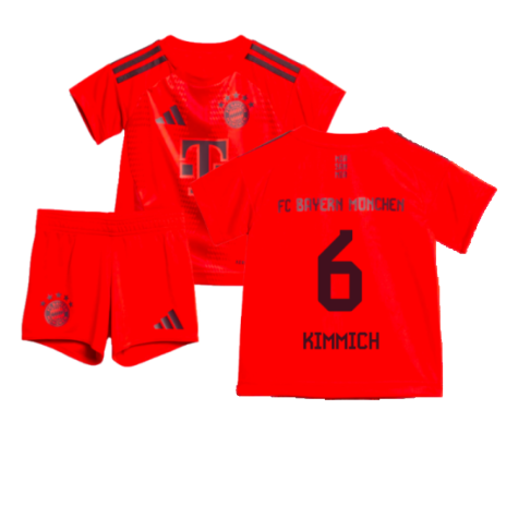 Bayern München Joshua Kimmich 6 Heimtrikot Kinder 2024-2025