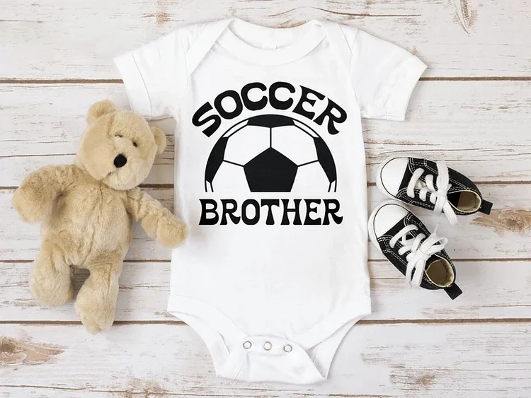 Soccer Brother Baby Bodysuit|S08