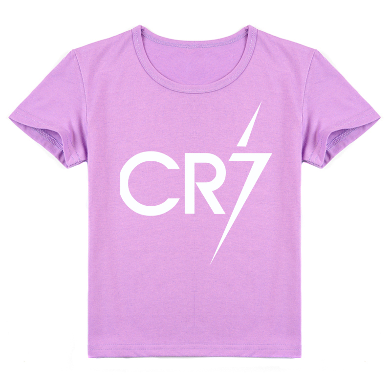 Mayoulove Cristiano Ronaldo Kids T-Shirt - Stylish Short Sleeve Tee for Boys  Girls, Perfect Gift for Young Fans-Mayoulove