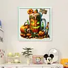 Halloween Magic Drinks-14CT Stamped Cross Stitch 50*50cm/19.69*19.69in tapestrymarket