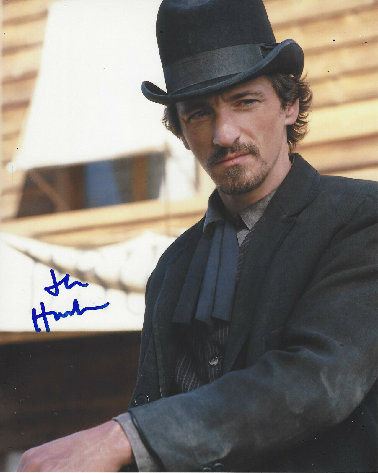 JOHN HAWKES SIGNED AUTHENTIC 'DEADWOOD' SOL STAR 8x10 Photo Poster painting C w/COA ACTOR