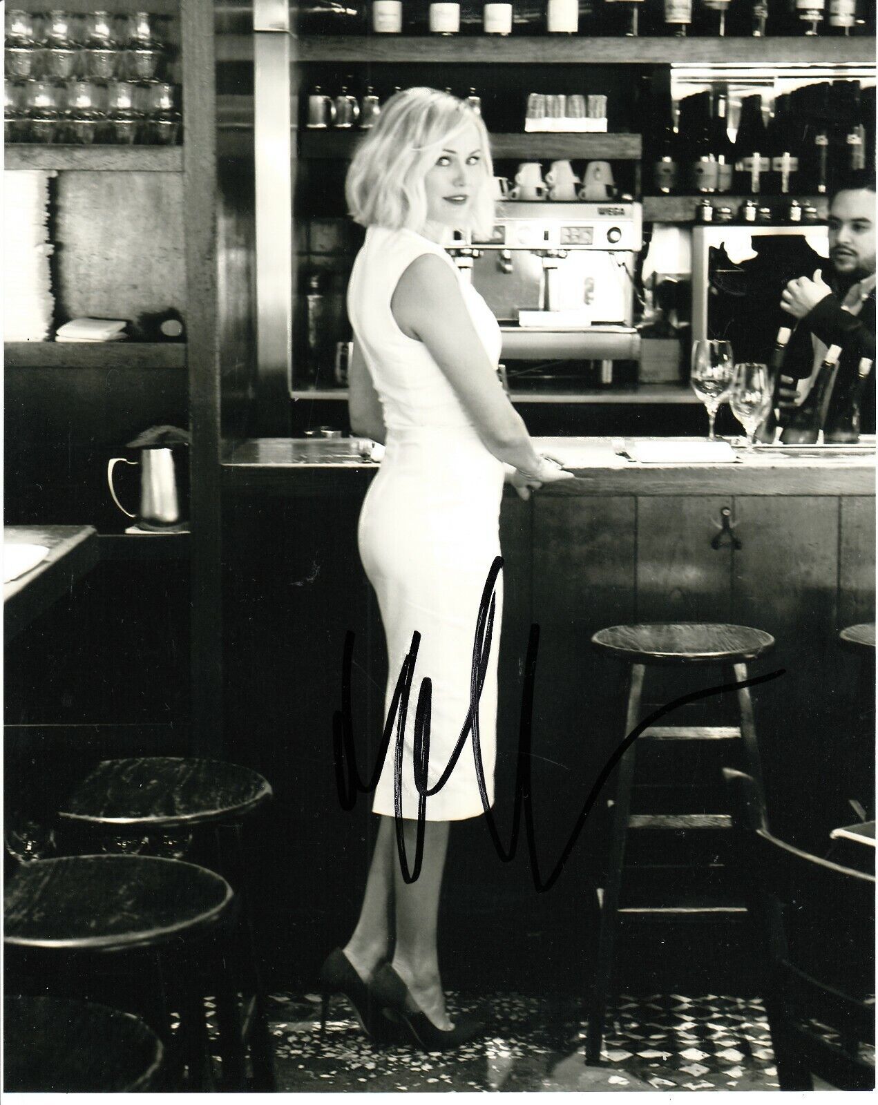 MALIN AKERMAN SIGNED SEXY Photo Poster painting UACC REG 242 FILM AUTOGRAPHS AUTHENTIC (4)