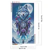 (40*70cm)Wolf - Full Round Drill Diamond Painting