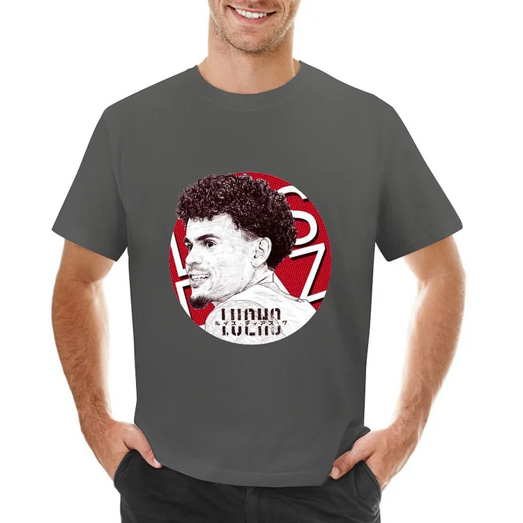 Luis Diaz Inspired Football Culture Men's T-shirt	