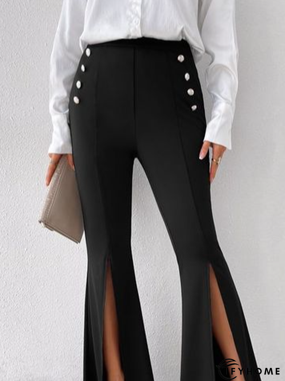 Casual Plain Fashion Pants | IFYHOME