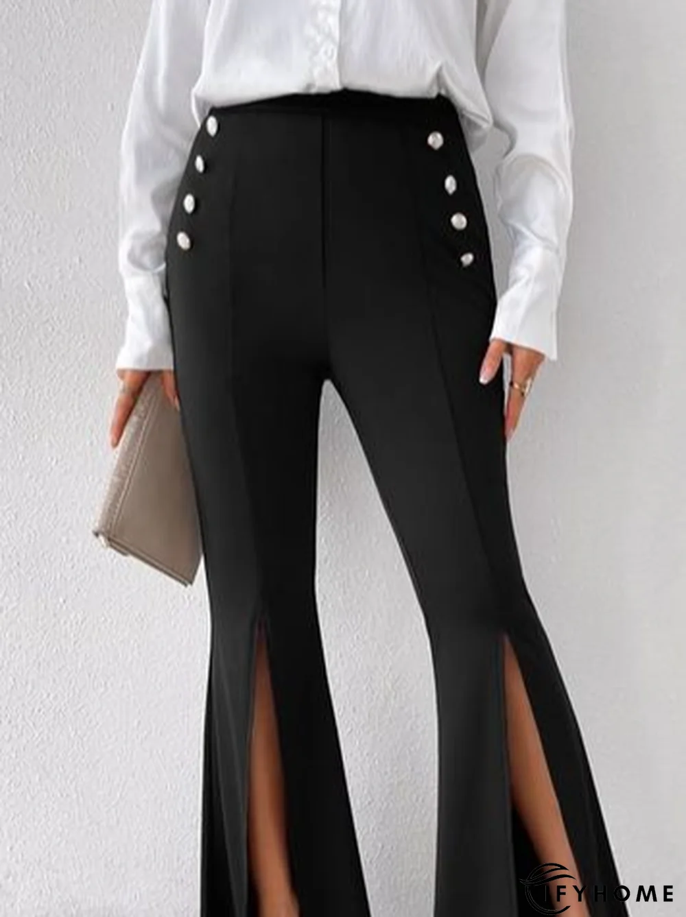 Casual Plain Fashion Pants | IFYHOME