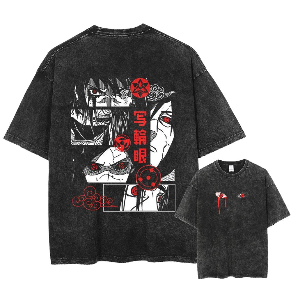 "Heavens Eye" 2-Sided Vintage Oversized T Shirt