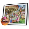 Diamond Painting -DIY Full Square Drill Carousel