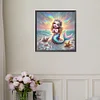 Diamond Painting -DIY Full Square Drill Cartoon Mermaid(35*35 CM)