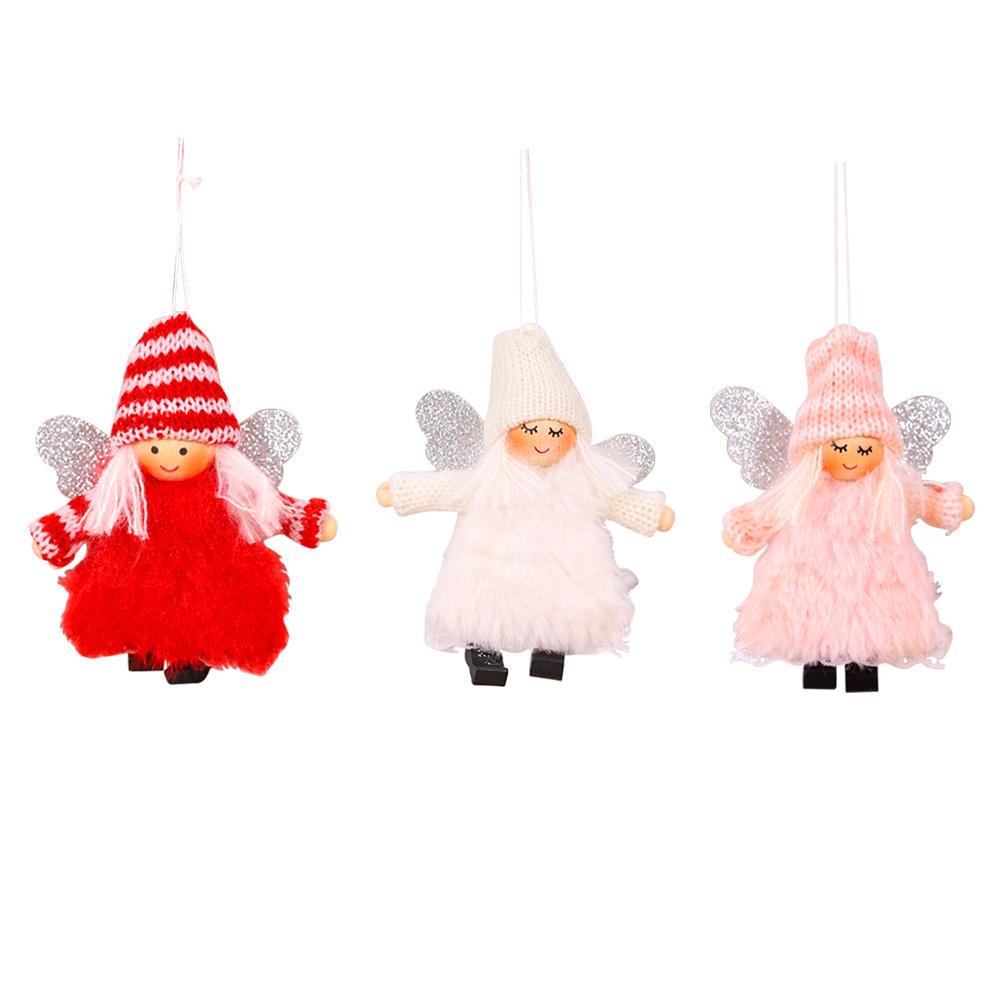 

Cute Plush Santa Angel Doll Xmas Tree Toy Pendant Ornament Party Home Decor, Christmas during-a, 501 Original