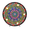 DIY LED Diamond Painting Full Special Shaped Drill Mandala Embroidery Light