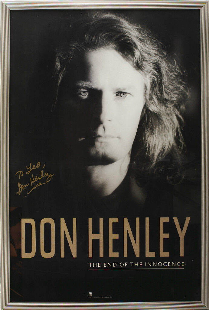 DON HENLEY Signed Photo Poster paintinggraph - Rock Singer / Vocalist / Drummer EAGLES preprint