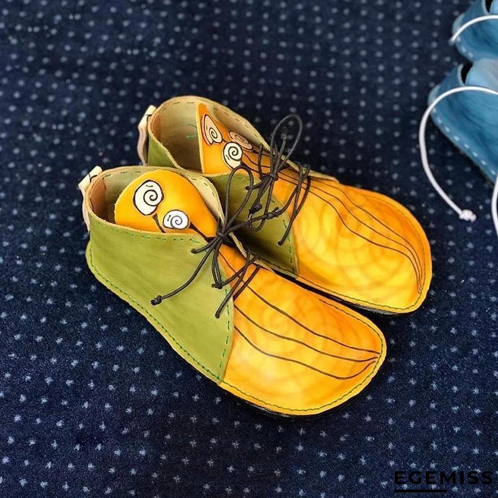 Lace-Up Holiday Soft Loafers | EGEMISS