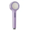 Cloud-feeling soft backwash shower head Anti-scale booster massage pulse dense skin-friendly dual water outlet mode