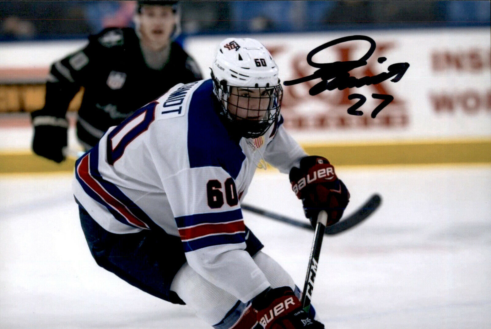 Roman Schmidt SIGNED autographed 4x6 Photo Poster painting TEAM USA / TAMPA BAY LIGHTNING