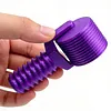 Diamond Art Roller Tools and Accessories for Rhinestone Embroidery with 10 Ridges Diamond Art Roller Straightener for Craft Lover Beginners (Solid Purple)