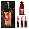 5D DIY Special Shaped Drill Diamond Painting Christmas Deer Wine Bottle Bags Covers Kits