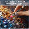 (US Local)10Pcs 5D Crystal Gem Pick Up Tool 23cm Dotting Wax Pencil for Art Craft