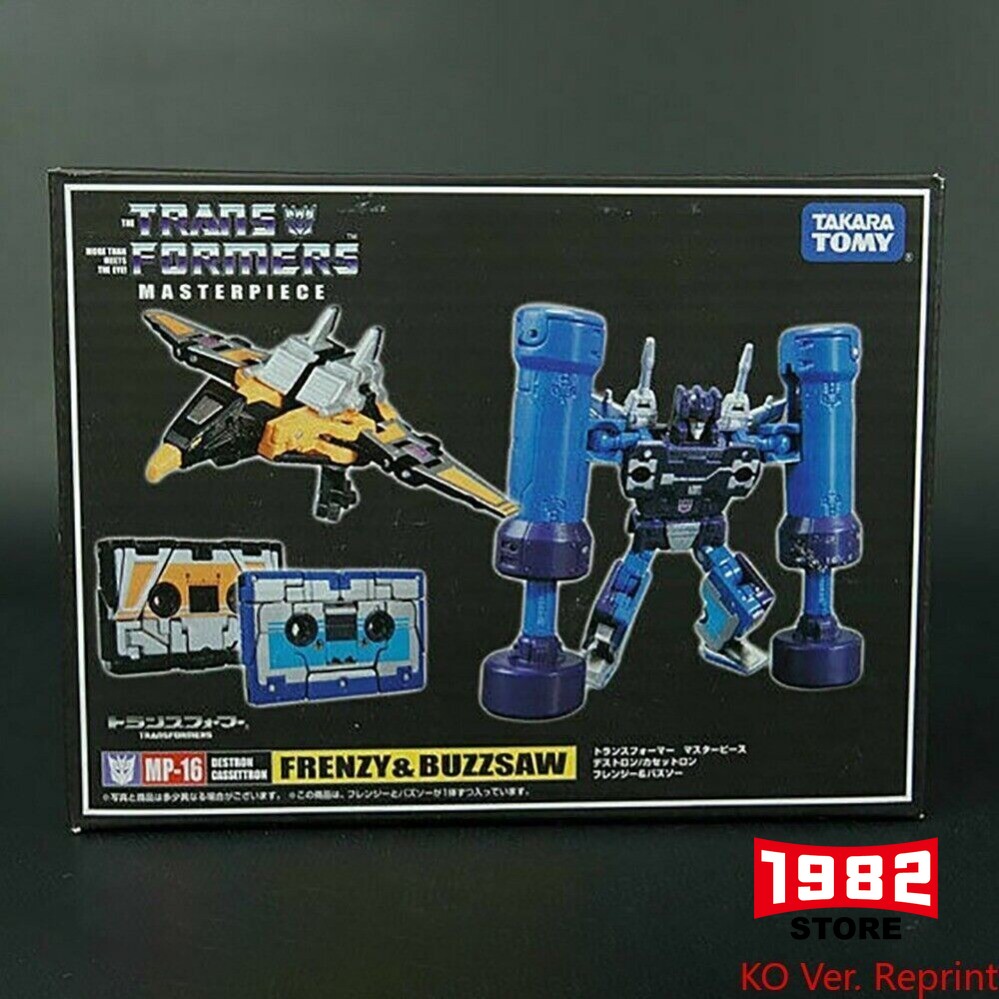 Transformers s Masterpiece MP-16 Frenzy And Buzzsaw For Soundwave Action Figure