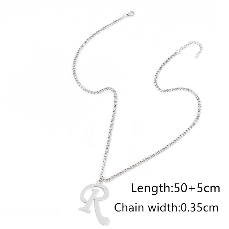 Retro Minimalist Classic Style Letter 201 Stainless Steel 304 Stainless Steel Men’s Pendant Necklace