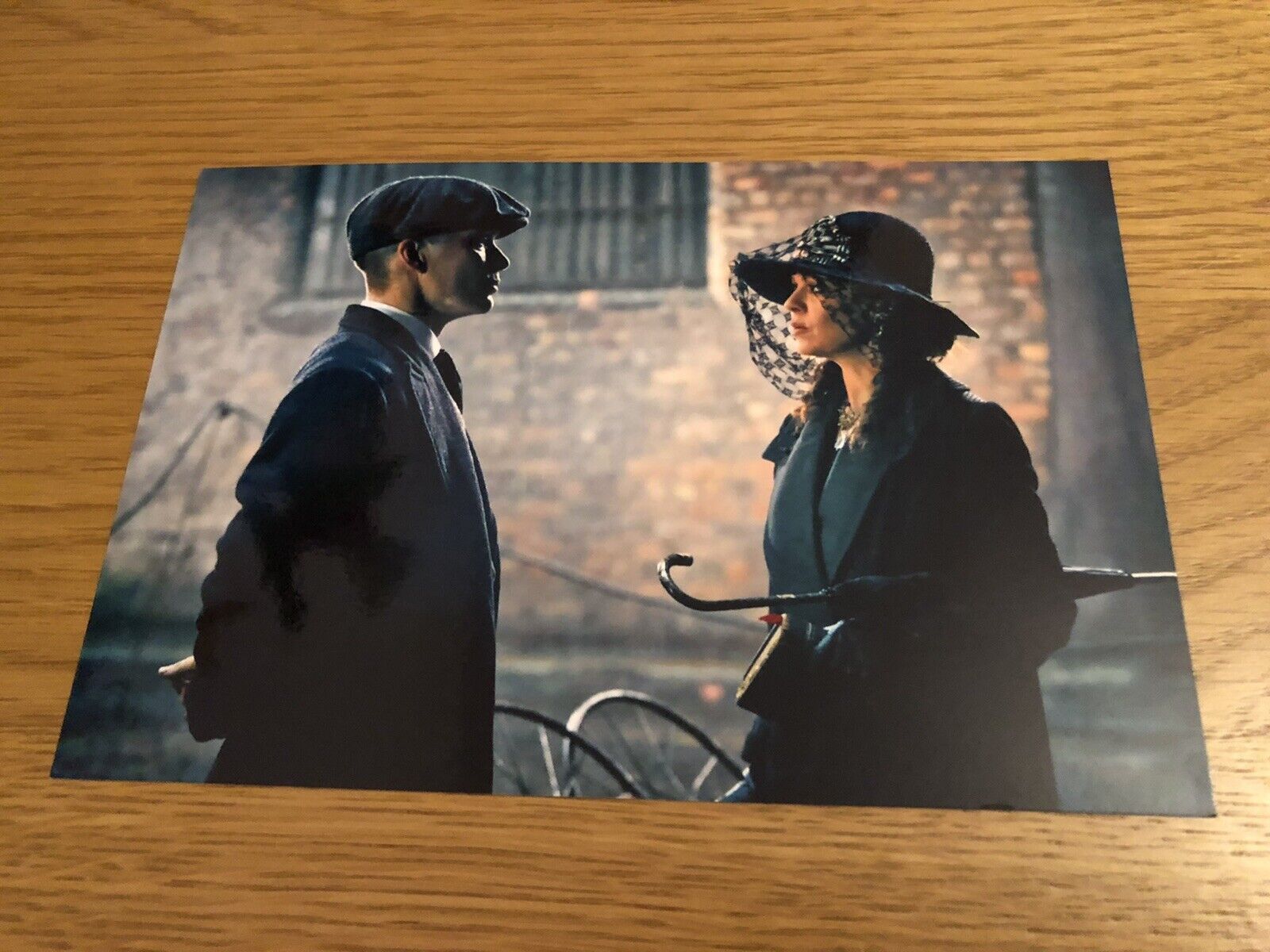 CILLIAN MURPHY & HELEN McCRORY (PEAKY BLINDERS) UNSIGNED CAST Photo Poster painting