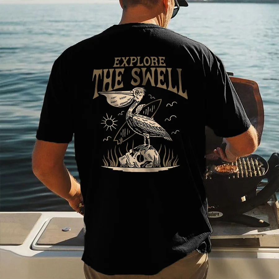 Explore The Swell Printed Men's T-shirt