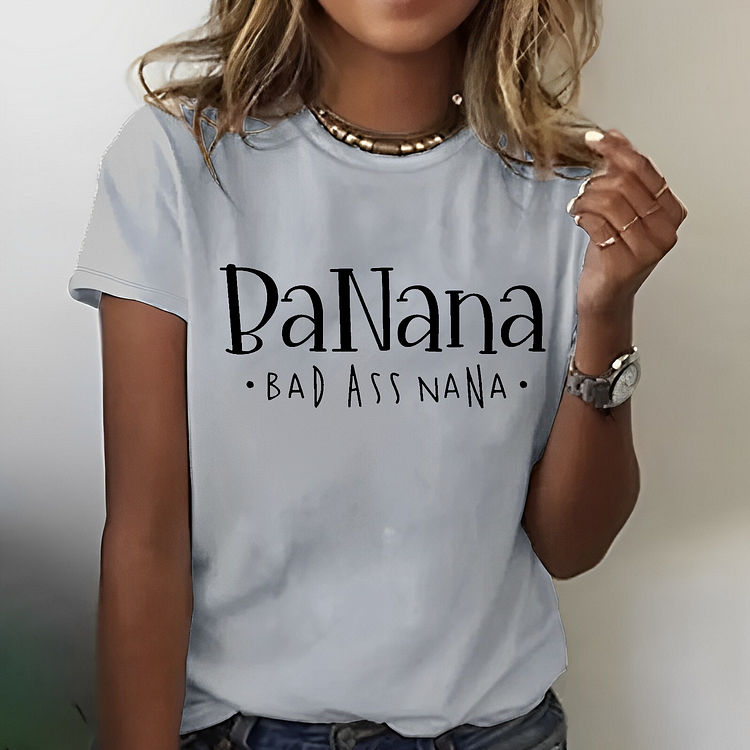 BANANA Bad Ass Nana Funny Grandma Gift T-shirt