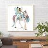 5D DIY Full Round Drill Diamond Painting Fairy Unicorn Kit Home Decor (B6194)