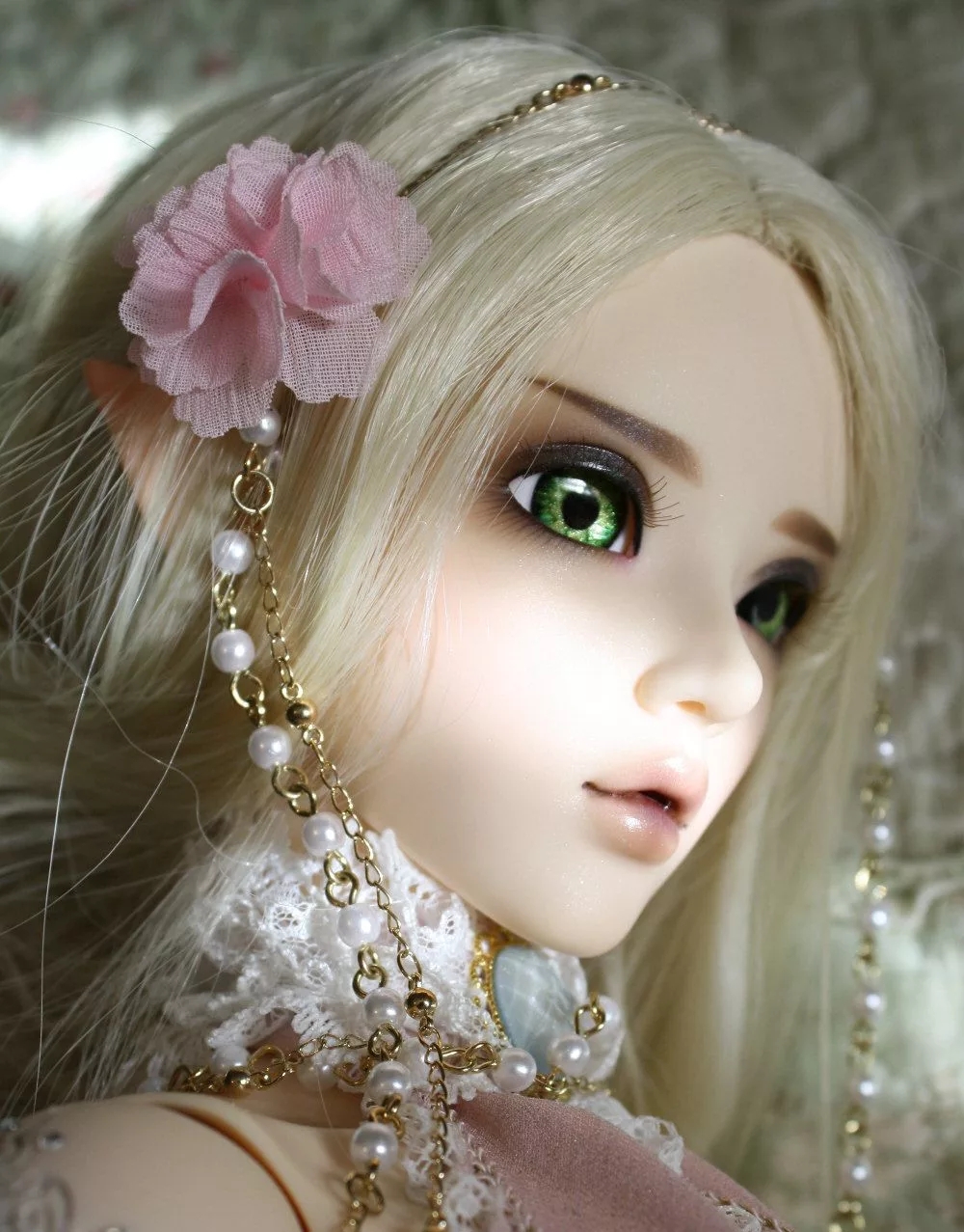 

30*40CM - Round Drill Diamond Painting - Ball-jointed Doll, 501 Original