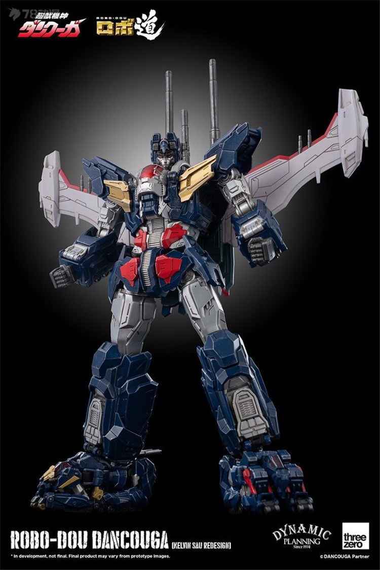 【IN STOCK】Threezero 3Z02730W0 ROBO DOU Dancouga Kelvin Sau Redesign Action Figure