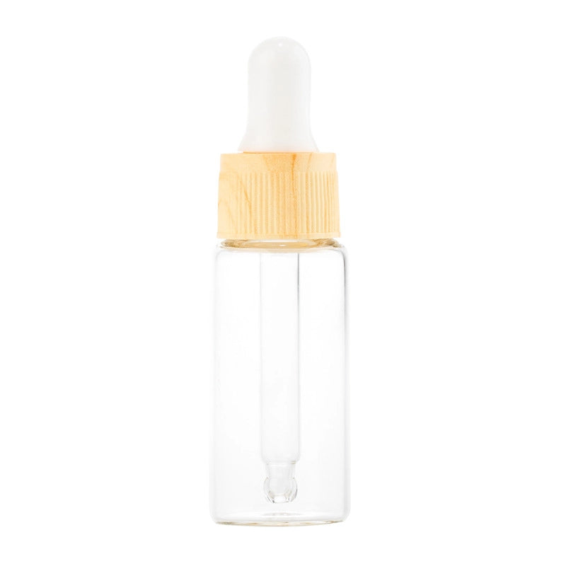Wood Grain Glass Dropper Sub-bottling Sample Essential Oil Empty Bottle Foundation Cosmetic Travel Portable Bottle