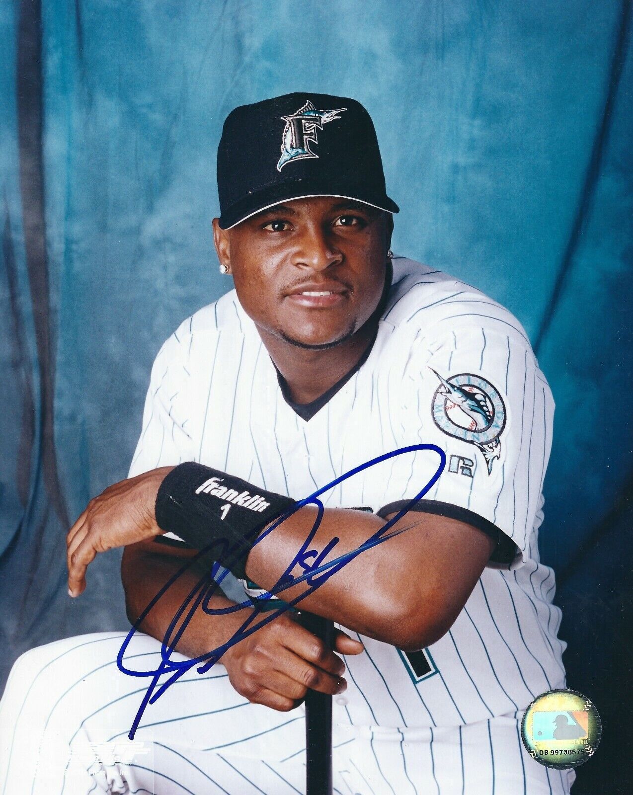 Signed 8x10 LUIS CASTILLO Florida Marlins Autographed Photo Poster painting - COA