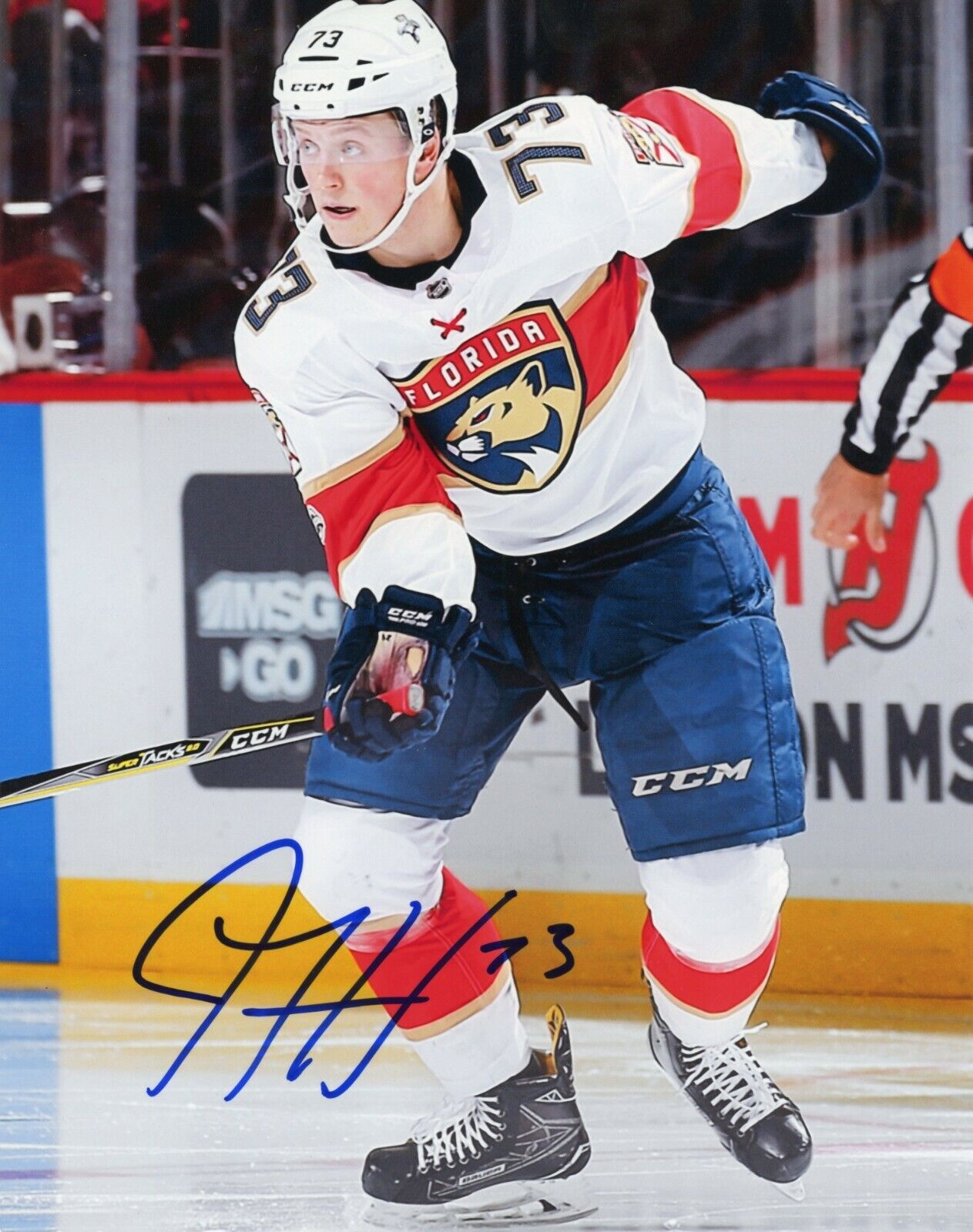 ~~ DRYDEN HUNT Authentic Hand-Signed Florida Panthers