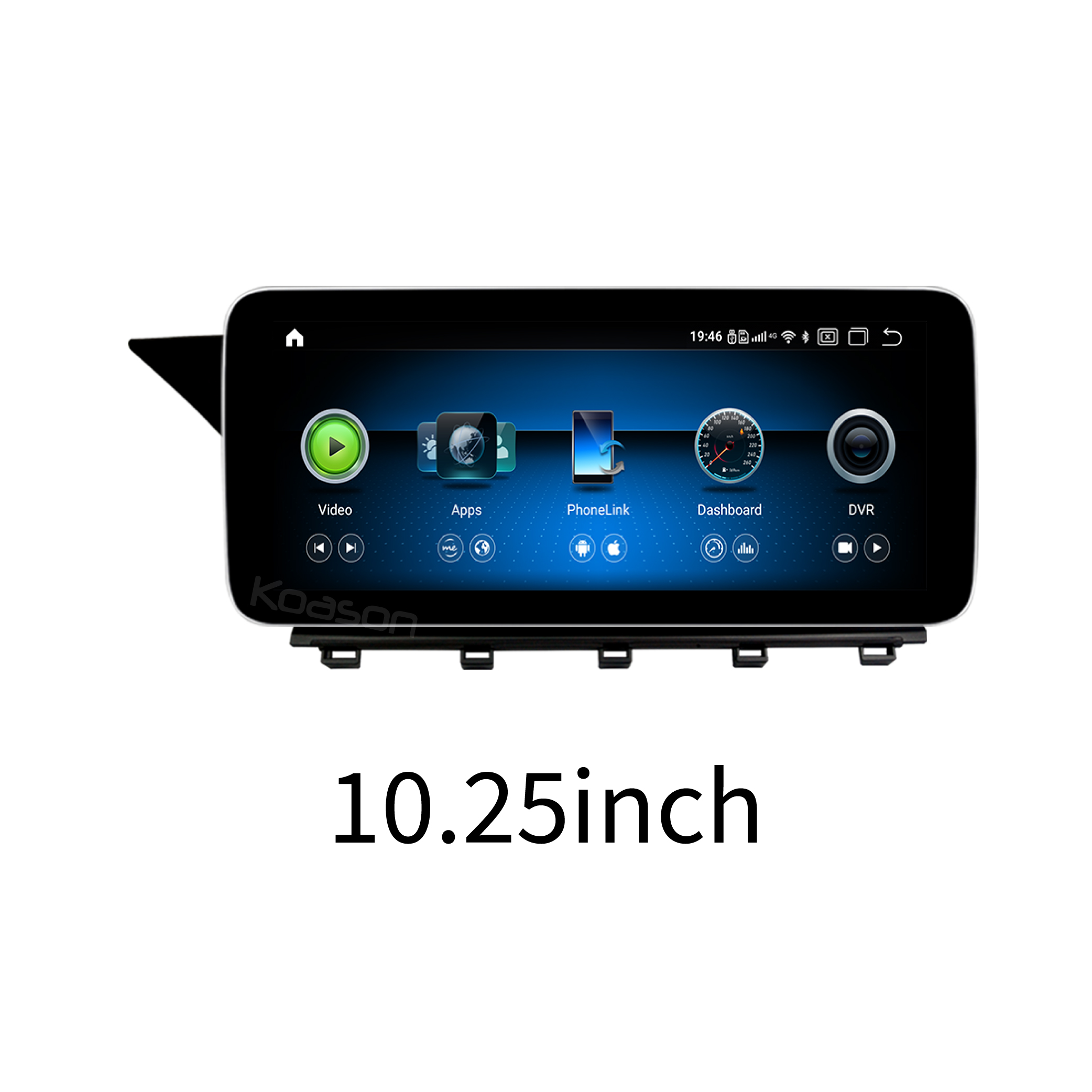 Koason Android Screen Upgrade Apple CarPlay Android Auto GPS Navigation Car Multimedia Player For Mercedes Benz GLK 