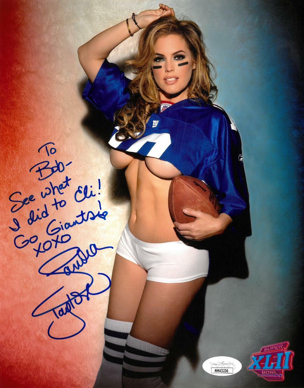 Sandra Taylor Signed Sexy Authentic Autographed 8x10 Photo Poster painting JSA #MM43236