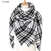 Plaid Pashmina Scarf Winter Scarf For Women