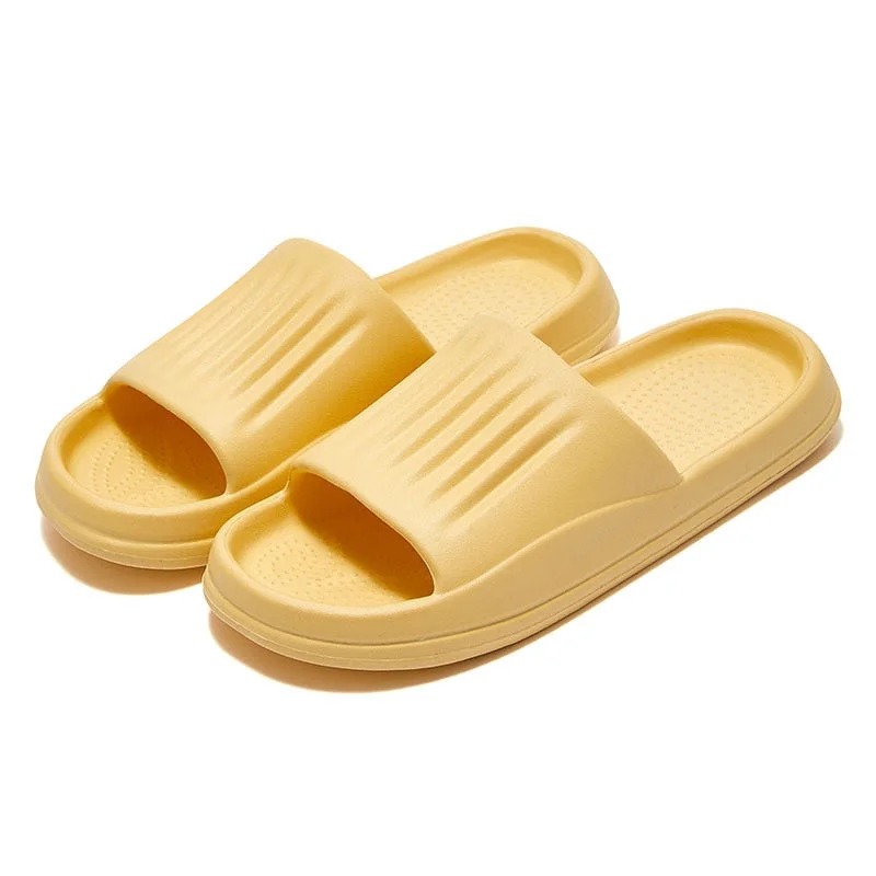 Vstacam  Fashion House Slippers Women Men Sandals Anti-Slip Wear-Resistant EVA Soft Sole Comfort Home Slippers Bathroom Flip-Flops Shoes