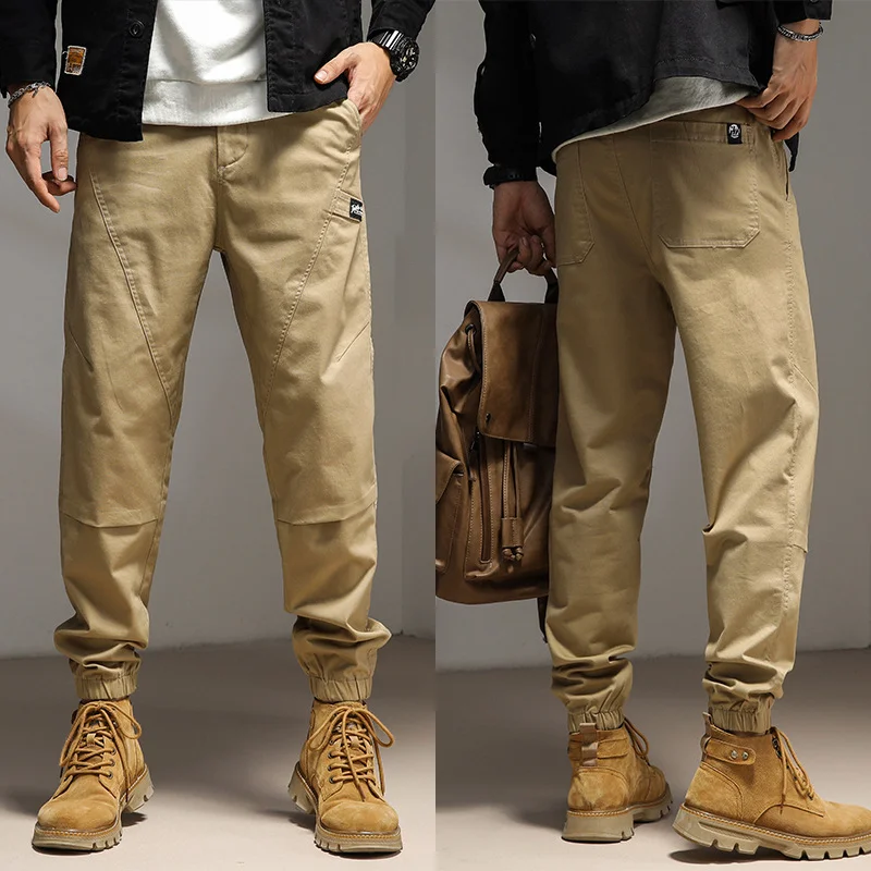 【BUY 2 GET FREE SHIPPING】Men's Tooling Pocket Loose Casual Trousers