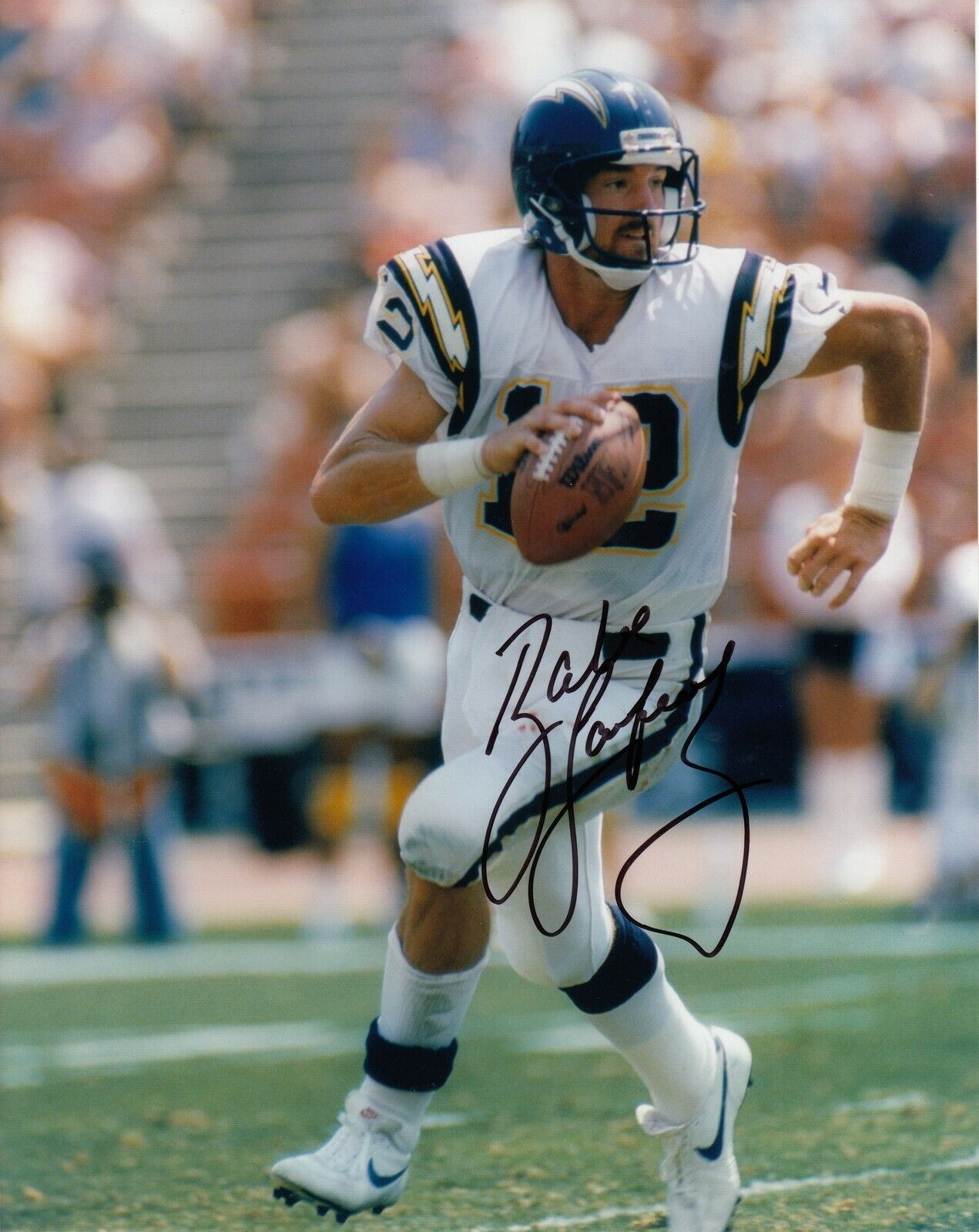 Babe Laufenberg #2 8x10 Signed Photo Poster painting w/ COA San Diego Chargers