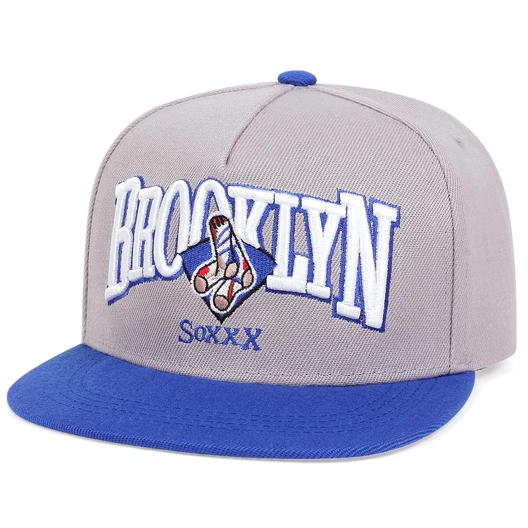 BROOKLYN socks Embroidery Baseball Cap Men Women Hip Hop Hat Summer Leisure Trucker Caps Unisex Snapback Hats Gorras