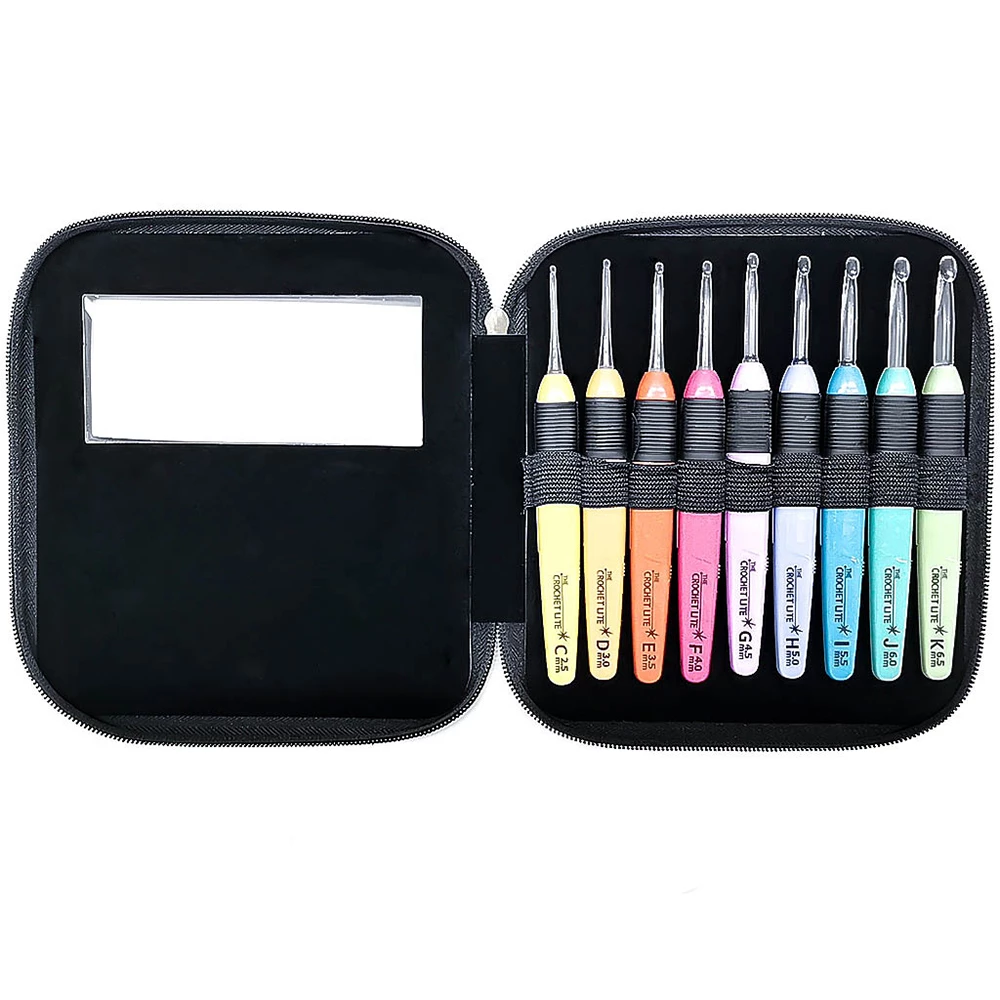 Set of 9 Led Crochet Hook Knitting Needles | 168DEAL