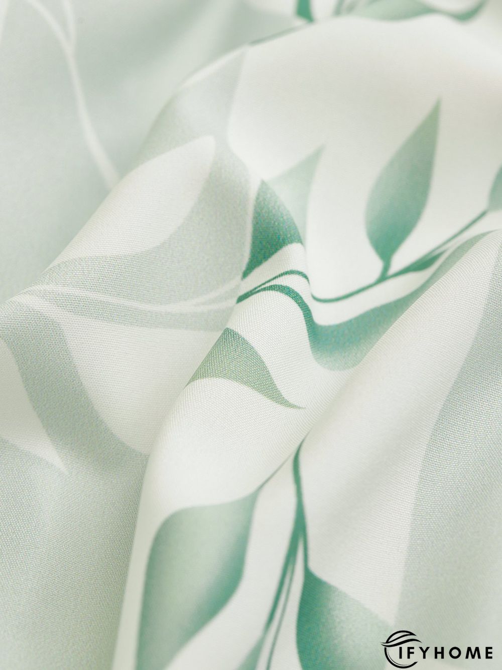 Shirt Collar Leaves Short Sleeve Blouse | IFYHOME