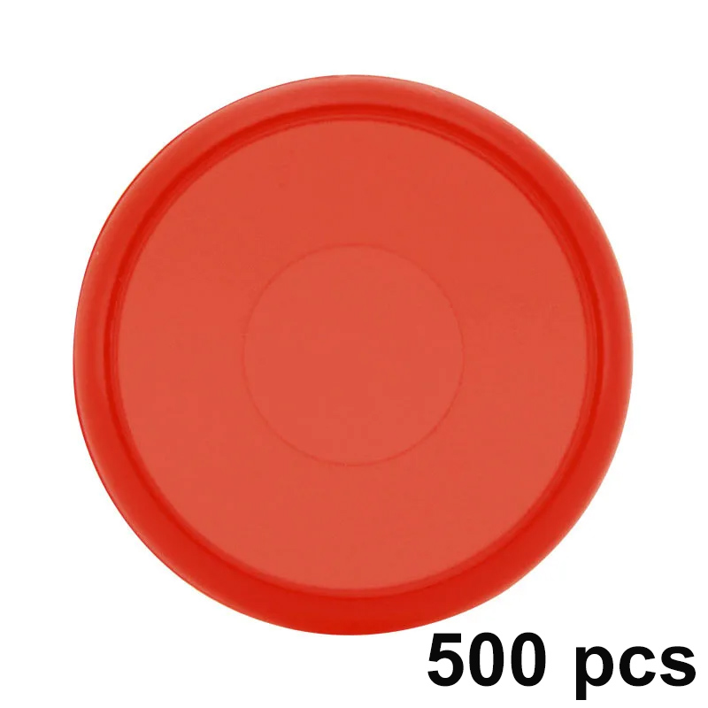 500pcs Transparent Plastic Binding Rings for Discbound Discs Notebook Planner Loose-leaf Mushroom Hole Binding Accessories