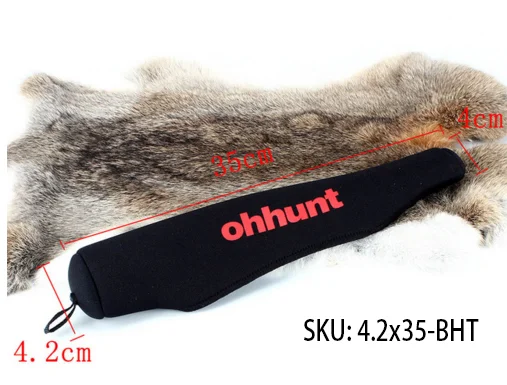 ohhunt® Rifle Scope Cover 4.2x30'' 4.2x35''5x30''5x35''6x39'' Neoprene Protective Bag