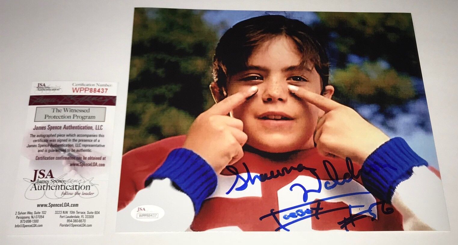 SHAWNA WALDRON Signed 8x10 LITTLE GIANTS Photo Poster painting ICEBOX Autograph JSA COA