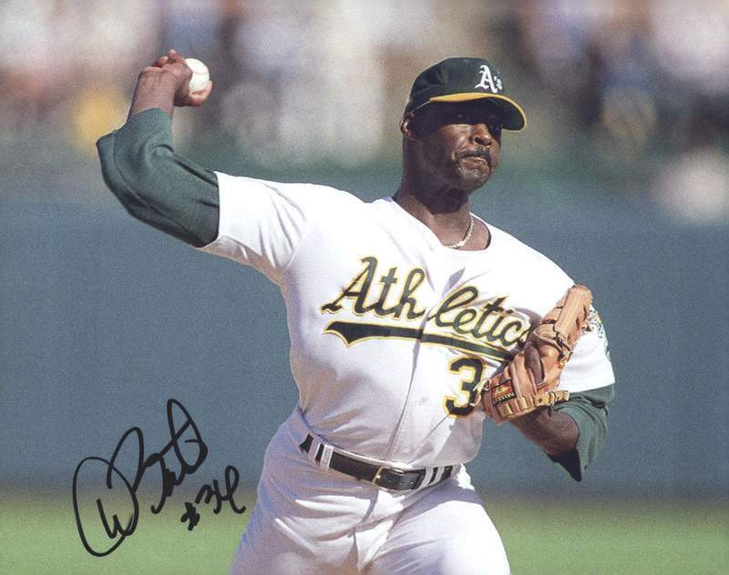 Dave Stewart authentic signed baseball 8x10 Photo Poster painting W/Cert Autographed (A0109)