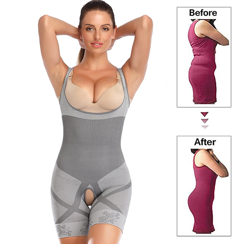 Nightgoddess Cross Compression Full Body Shaper By Aphrodite Shapewear